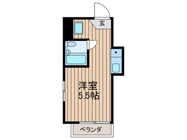 リトルズ要町の物件間取画像